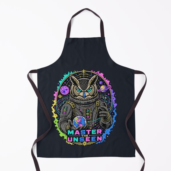 Item preview, Master the Unseen – Cosmic Owl Astronaut designed and sold by Aimetoi.