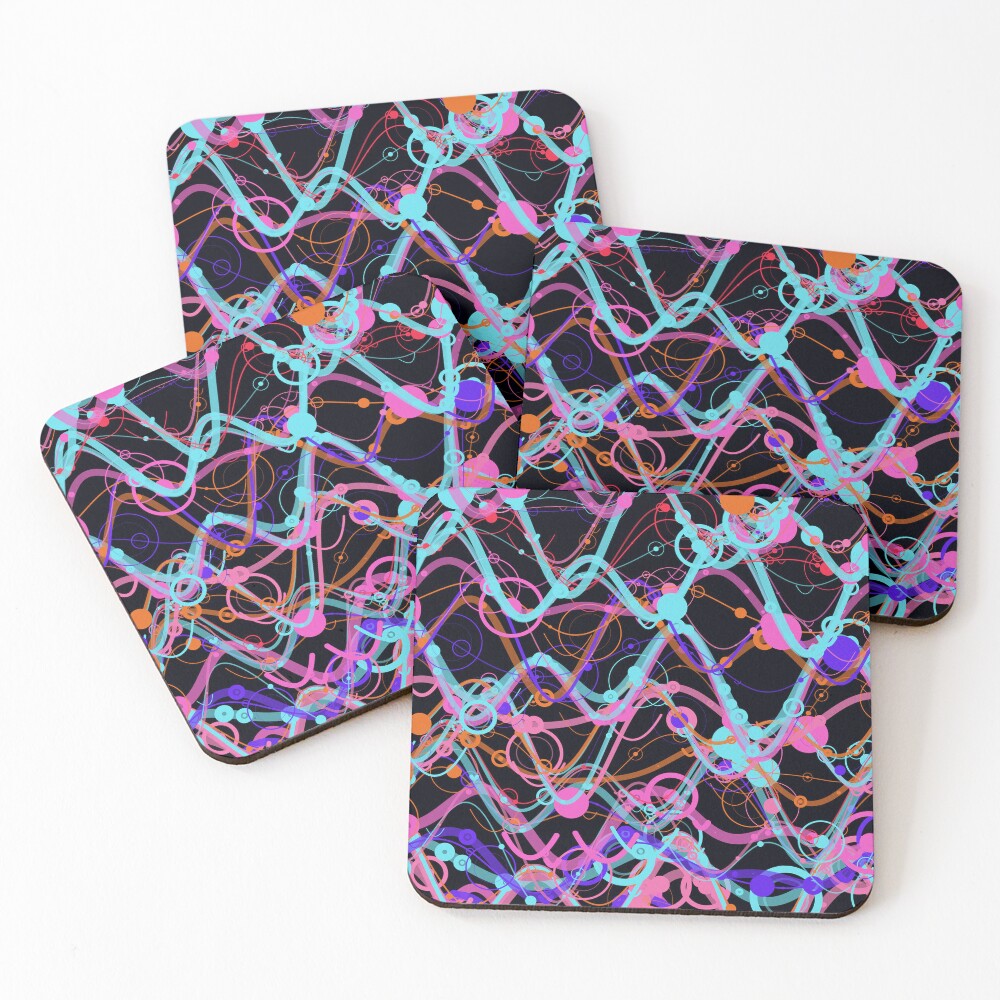 Item preview, Coasters (Set of 4) designed and sold by GraphyLab.