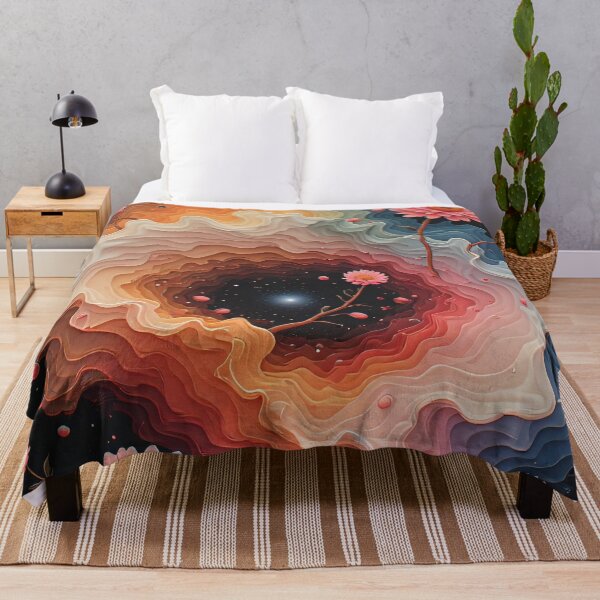 Item preview, A colorful cosmic sea of flowers in the universe designed and sold by Mianku | Für das Leben.