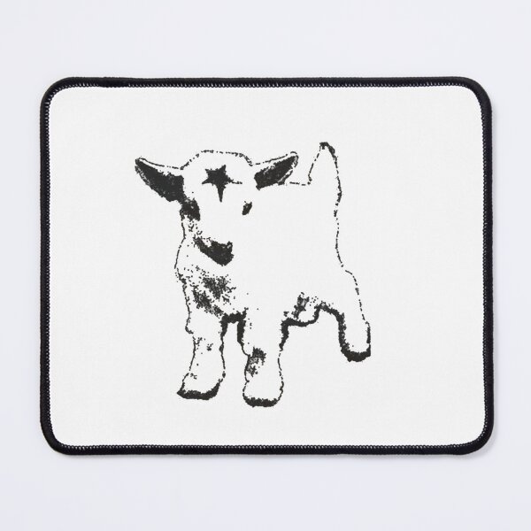 Item preview, Y2K Gothic Lamb Star Face | Cute Weirdcore 90s Sheep Art designed and sold by Gbriel3.