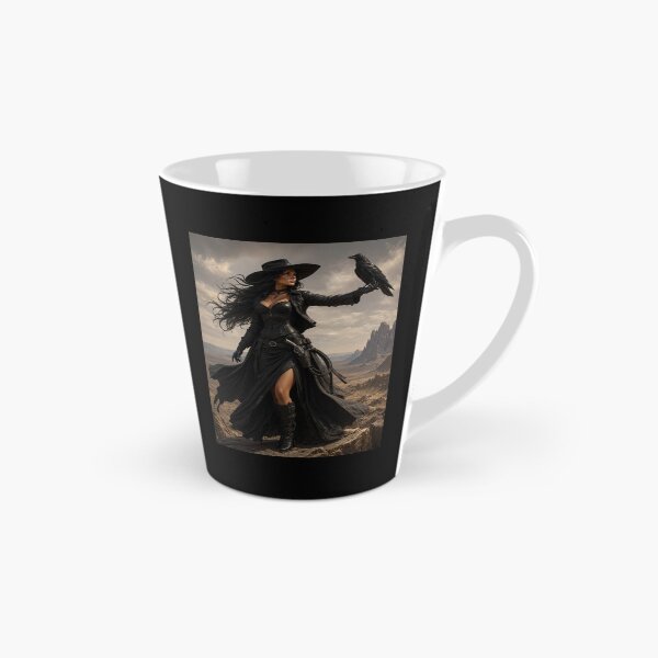 Item preview, Gothic Western Witch with Raven designed and sold by PetsArt.