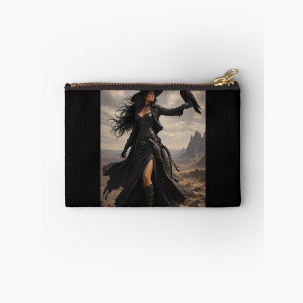 Item preview, Gothic Western Witch with Raven designed and sold by PetsArt.
