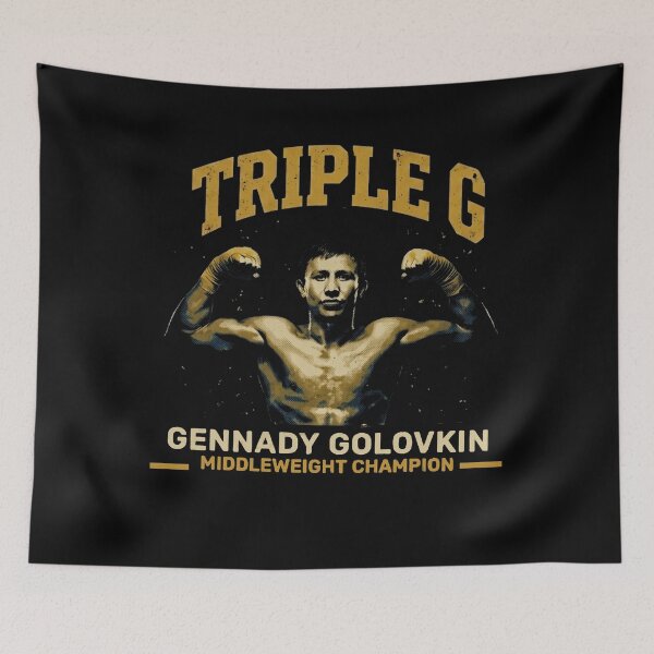 Item preview, Gennady Golovkin Triple G boxing tribute, future boxer, iron chin designed and sold by mwebba2005.