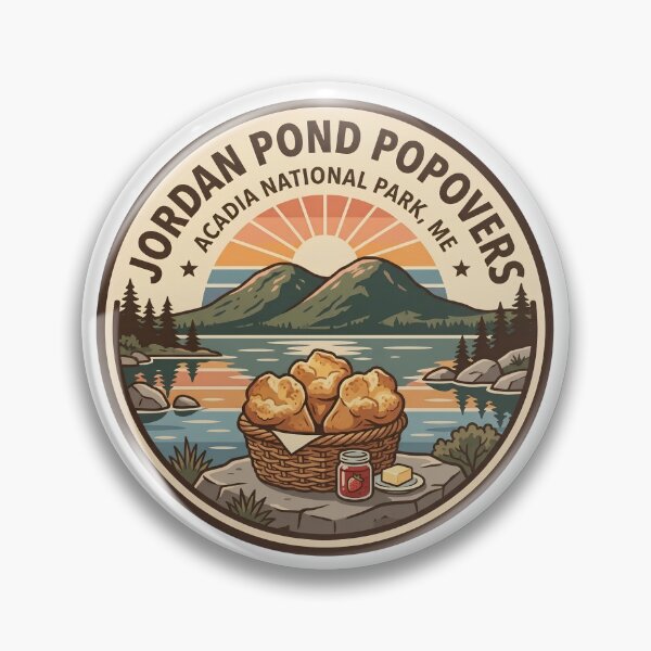 Item preview, Jordan Pond Popovers Acadia National Park Maine View designed and sold by LittleArij.