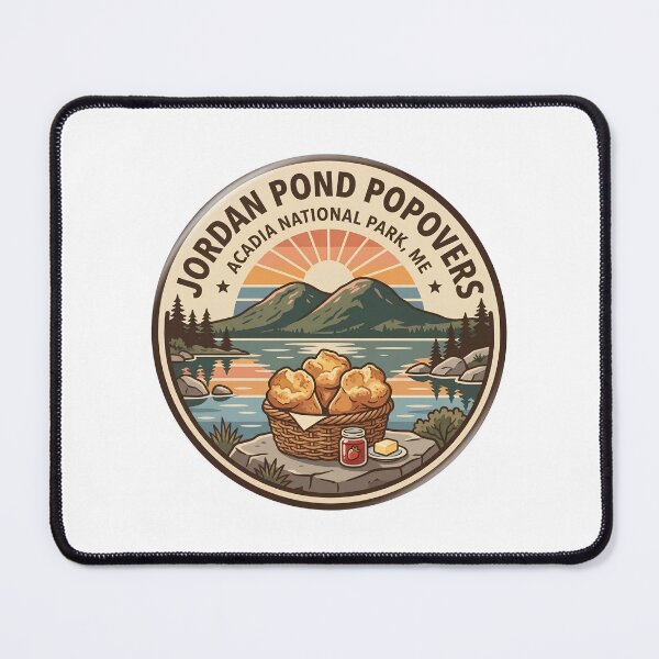 Item preview, Jordan Pond Popovers Acadia National Park Maine View designed and sold by LittleArij.