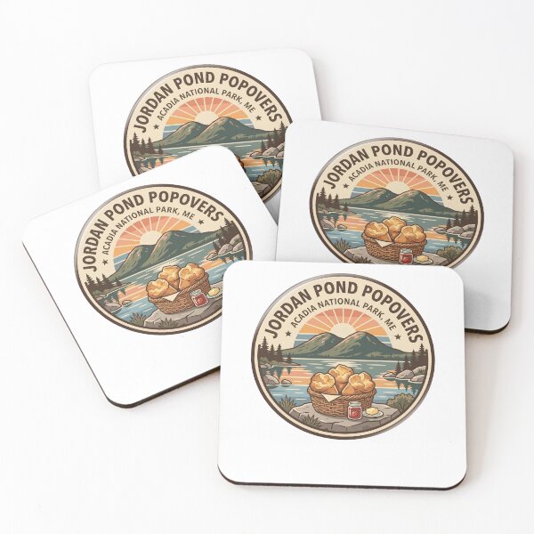 Item preview, Jordan Pond Popovers Acadia National Park Maine View designed and sold by LittleArij.