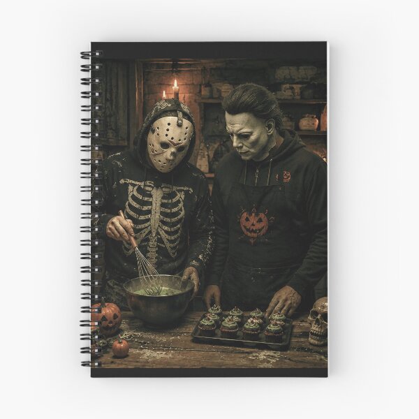 Item preview, Michael Myers Tshirts Michael And Jason Baking Spooky Halloween designed and sold by Hydlaaksmndriss.
