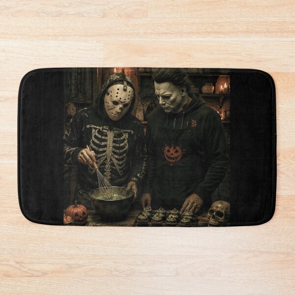 Item preview, Michael Myers Tshirts Michael And Jason Baking Spooky Halloween designed and sold by Hydlaaksmndriss.