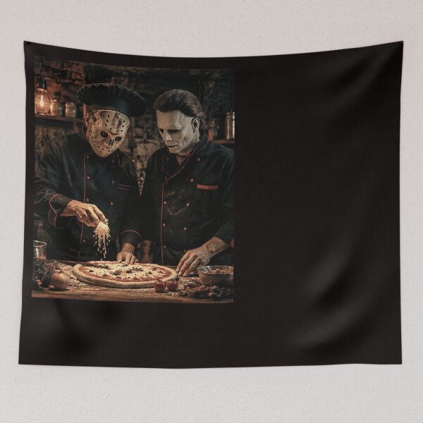 Item preview, Michael Myers Tshirts Michael And Jason Cooking Halloween Funny designed and sold by Hydlaaksmndriss.