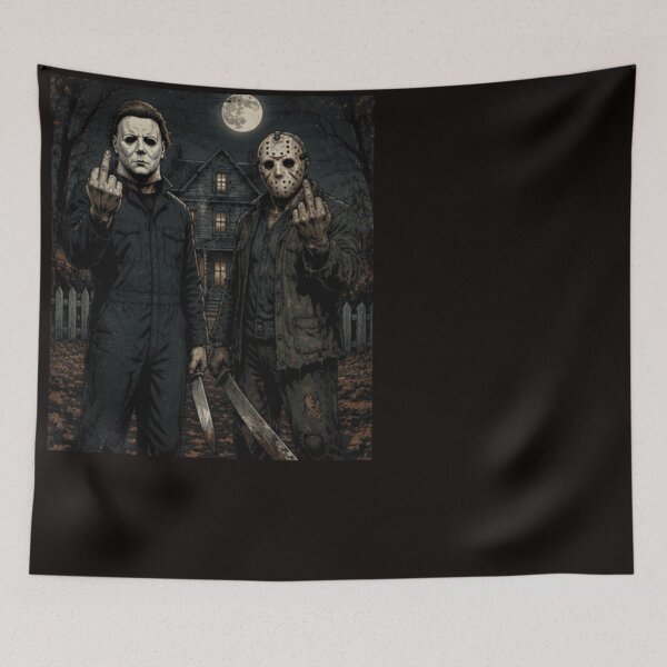 Item preview, Michael Myers Tshirts And Jason Voorhees Halloween Horror designed and sold by Hydlaaksmndriss.