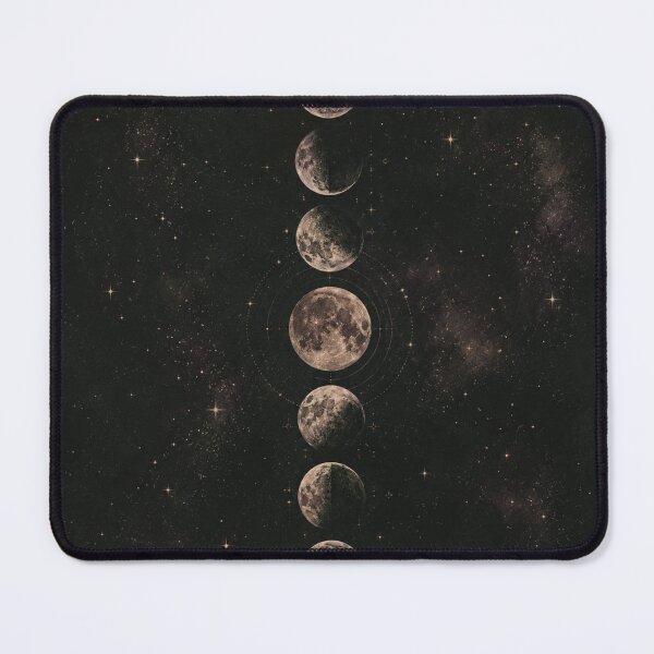 Item preview, Moon Phases – Rose Gold Celestial Night Sky Art Print – Mystical Space Wall Decor designed and sold by @SHINTOSARTSTORE.