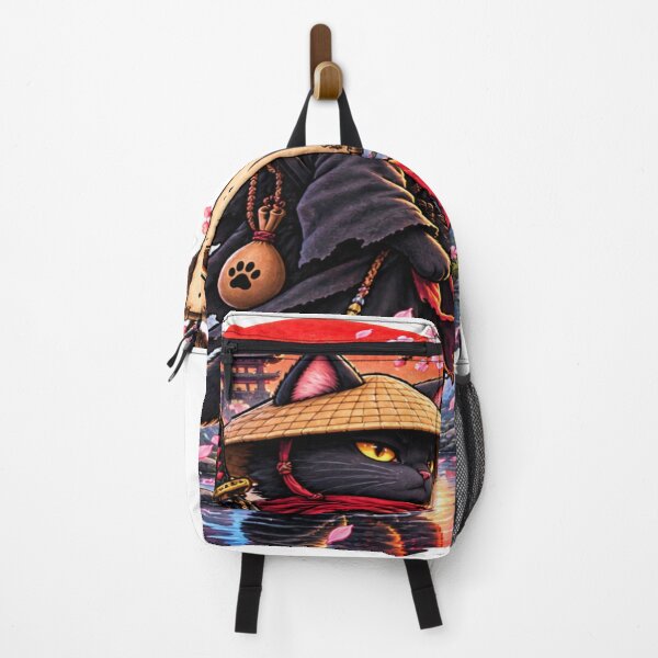 Item preview, Walk in Silence – Samurai Cat Japanese Warrior designed and sold by Genzfirevibes.