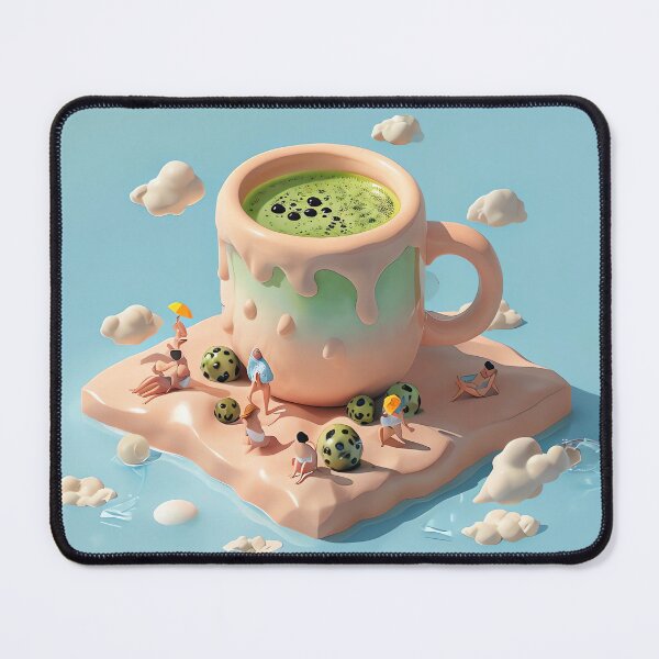 Item preview, Boba Beach Paradise designed and sold by ONYX Pixee.