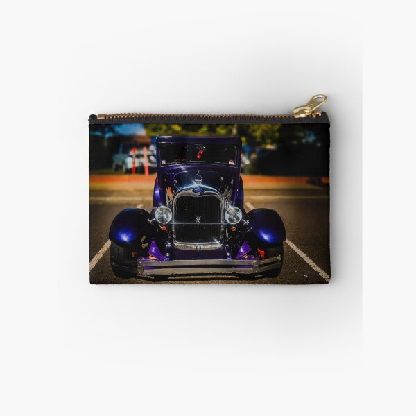 Item preview, Vintage Purple Classic Car designed and sold by Twisted Light Images.