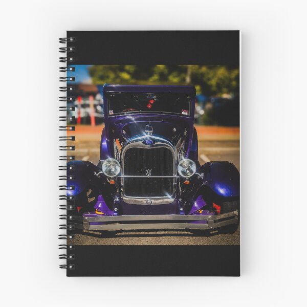 Item preview, Vintage Purple Classic Car designed and sold by Twisted Light Images.