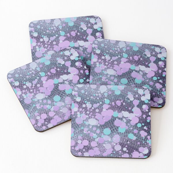 Item preview, Abstract Pastel Purple Dotted Matrix Pattern designed and sold by GraphyLab.