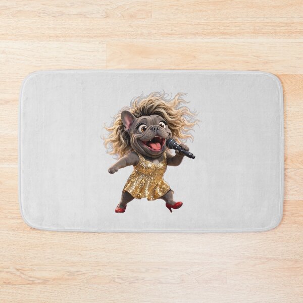 Item preview, French Bulldog ‘Tina Turner’ designed and sold by SmARTNiki.