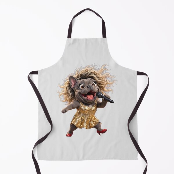 Item preview, French Bulldog ‘Tina Turner’ designed and sold by SmARTNiki.