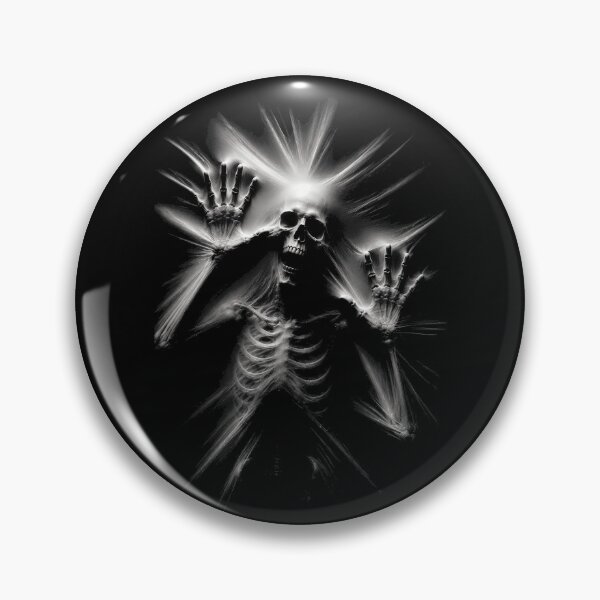 Item preview, Eerie Skeleton with Radiant Energy Burst Halloween designed and sold by rafaeltto.