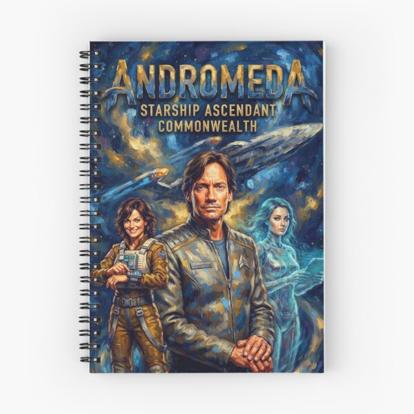 Item preview, Andromeda Sci-Fi Fine Art Tribute designed and sold by Art's Diner.