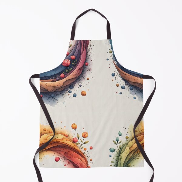 Item preview, A profusion of blooming flowers in warm, vibrant colors designed and sold by Mianku | Für das Leben.