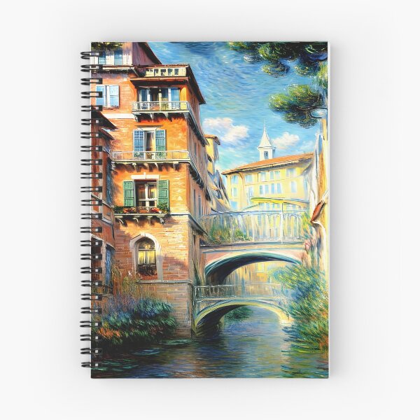 Item preview, Rio della Salute: A Luminous Impressionist View of Venice’s Tranquil Canal designed and sold by artdesignsnow.