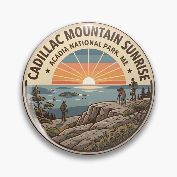Item preview, Cadillac Mountain Sunrise Acadia National Park Maine View designed and sold by LittleArij.