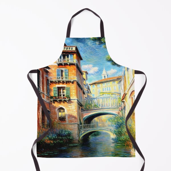 Item preview, Rio della Salute: A Luminous Impressionist View of Venice’s Tranquil Canal designed and sold by artdesignsnow.