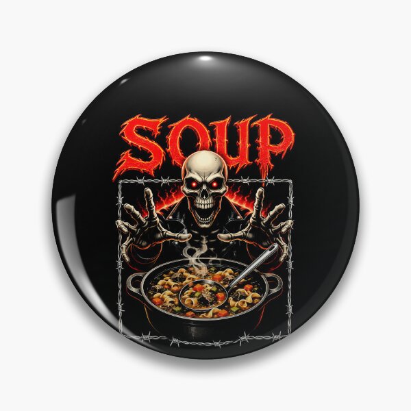 Item preview, Funny Skeleton Soup With Flames designed and sold by elderberry.