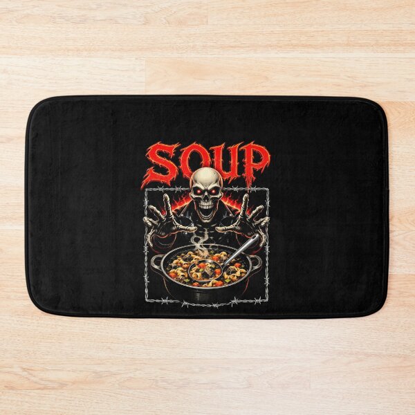 Item preview, Funny Skeleton Soup With Flames designed and sold by elderberry.