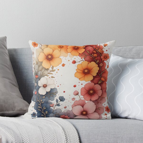 Item preview, A wreath of flowers around a blooming lotus flower designed and sold by Mianku | Für das Leben.