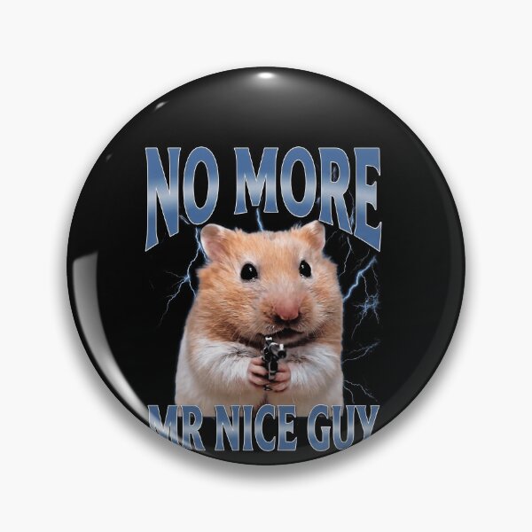 Item preview, Funny Tough Hamster With a Gun Funny Attitude Humor Art designed and sold by elderberry.