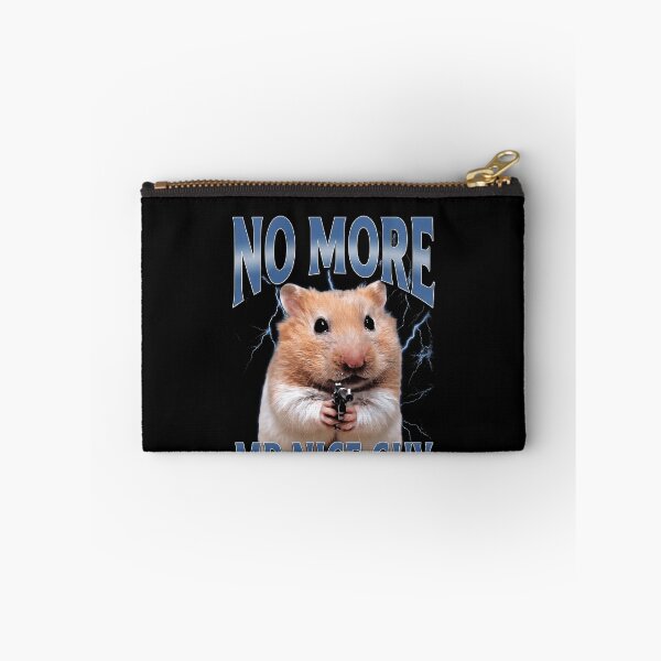 Item preview, Funny Tough Hamster With a Gun Funny Attitude Humor Art designed and sold by elderberry.