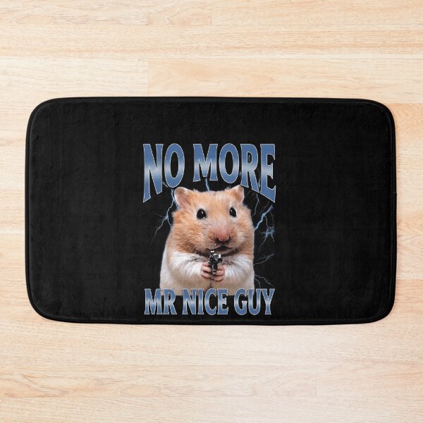 Item preview, Funny Tough Hamster With a Gun Funny Attitude Humor Art designed and sold by elderberry.