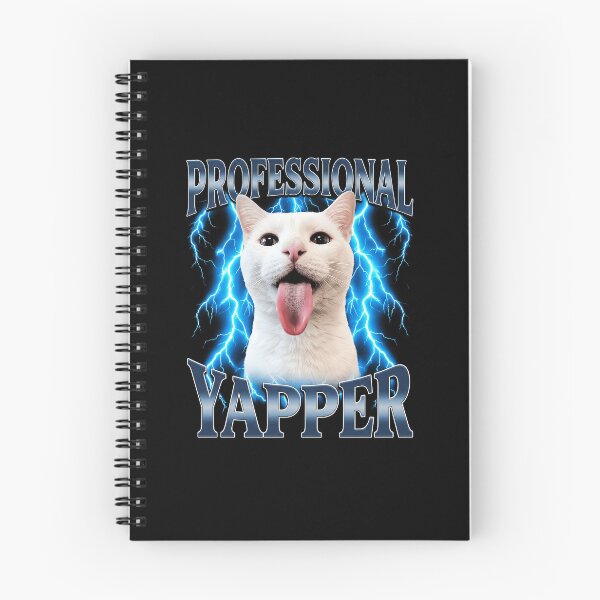 Item preview, Funny Professional Yapper Funny Loud Cat Meme Art designed and sold by elderberry.