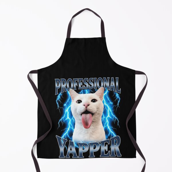 Item preview, Funny Professional Yapper Funny Loud Cat Meme Art designed and sold by elderberry.