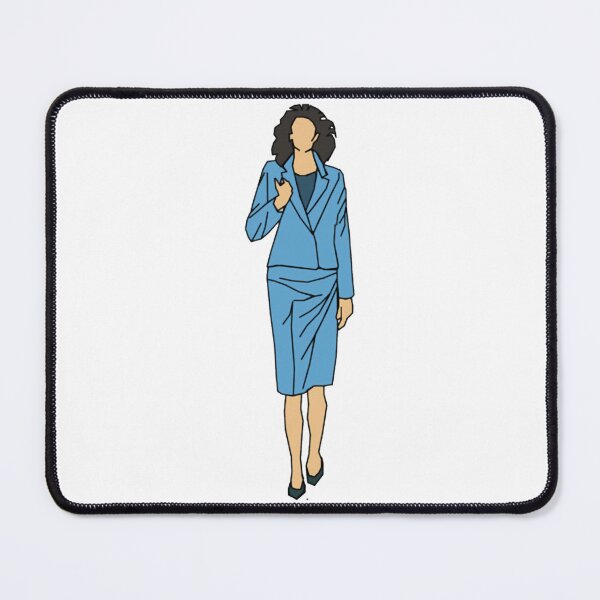 Item preview, Confident Business Woman In Blue Suit Illustration designed and sold by Johnstudioart.