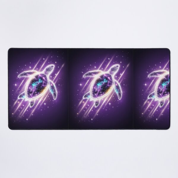 Item preview, Celestial Cosmic Sea Turtle Galaxy Nebula Art designed and sold by InkmotiveStudio.