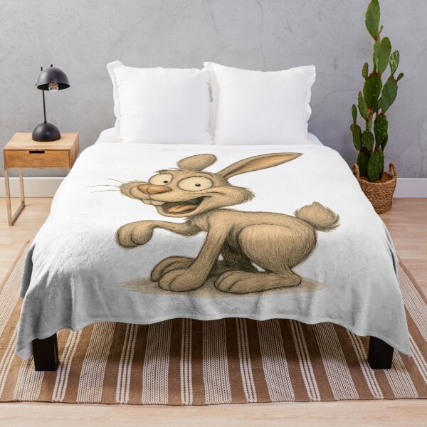 Item preview, Funny Surprised Rabbit – Cute Expressive Bunny Illustration designed and sold by Yomere.