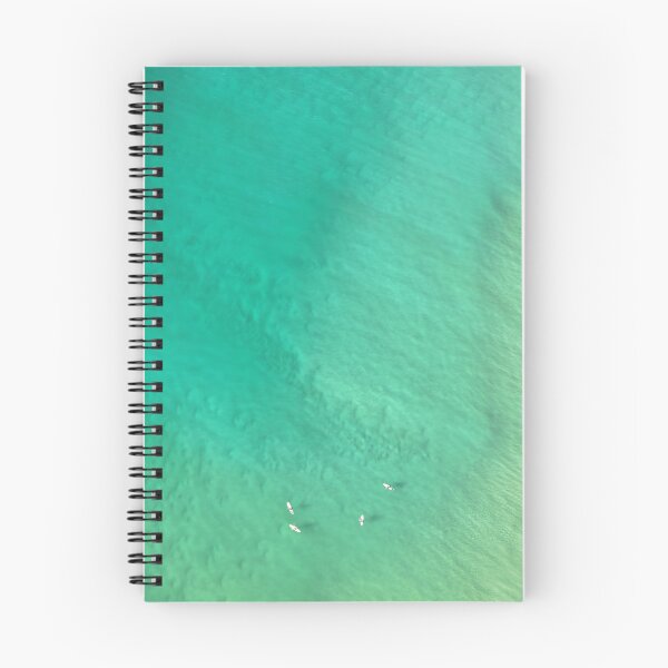 Item preview, Surfers on glassy ocean - aerial drone view designed and sold by Rachel Elizabeth Photography.
