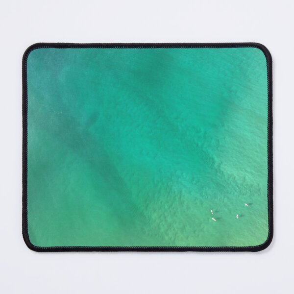 Item preview, Surfers on glassy ocean - aerial drone view designed and sold by Rachel Elizabeth Photography.