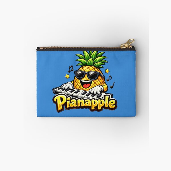 Item preview, Pianapple Funny Pineapple Playing Piano Musician designed and sold by RaulWeirdAndFun.