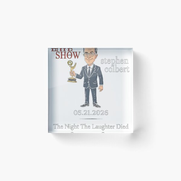 Item preview, Late Night Comedy The Last Show With Stephen Colbe designed and sold by Igor B M.