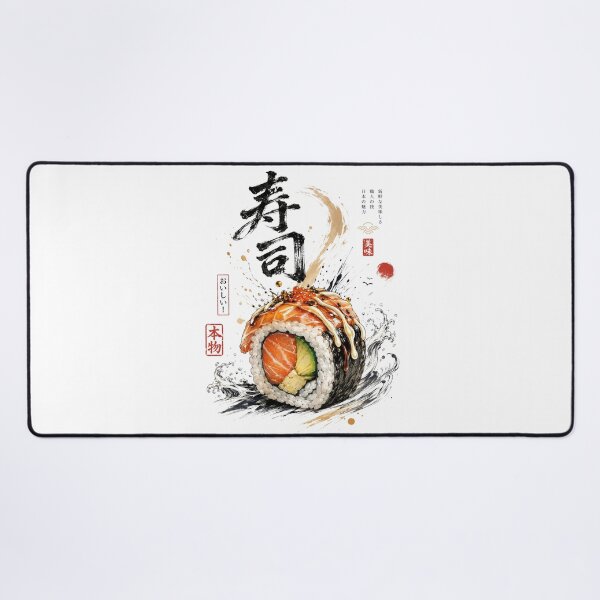 Item preview, Maki Sushi – Japanese Garden & Mount Fuji designed and sold by Cavalier-org.