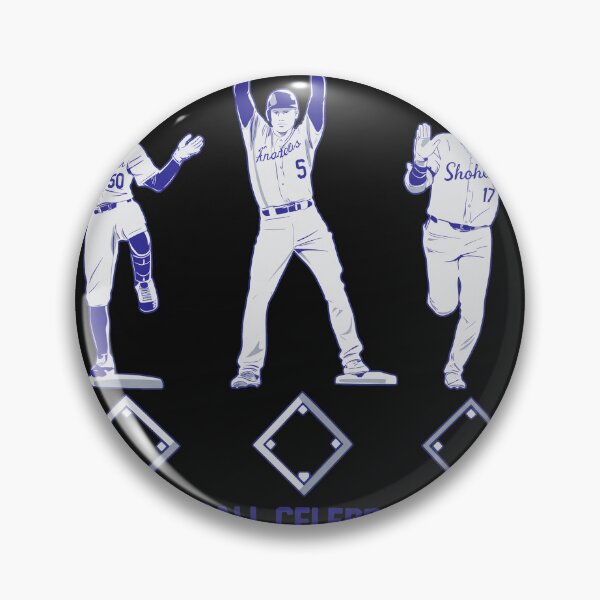 Item preview, LA Baseball Celebrations Trio Art designed and sold by PickleballWeart.
