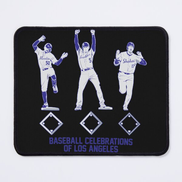 Item preview, LA Baseball Celebrations Trio Art designed and sold by PickleballWeart.
