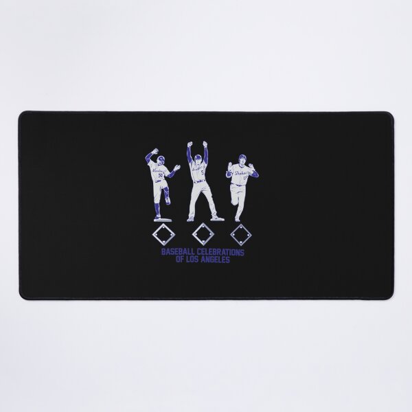 Item preview, LA Baseball Celebrations Trio Art designed and sold by PickleballWeart.