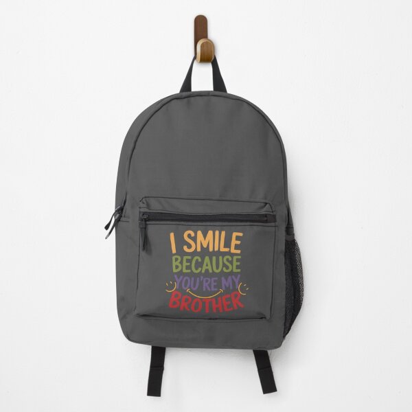 Item preview, I Smile Because You’re My Brother Heartfelt and Funny Gift for Siblings designed and sold by SkymarArt.