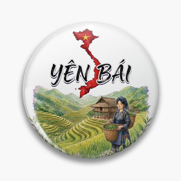 Item preview, Yen Bai Vietnam Rice Terraces Mountain Harvest designed and sold by Danh Style.