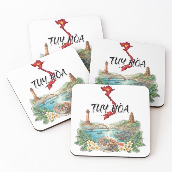 Item preview, Tuy Hoa Vietnam Coastal City Bridge Lighthouse Local Food designed and sold by Danh Style.